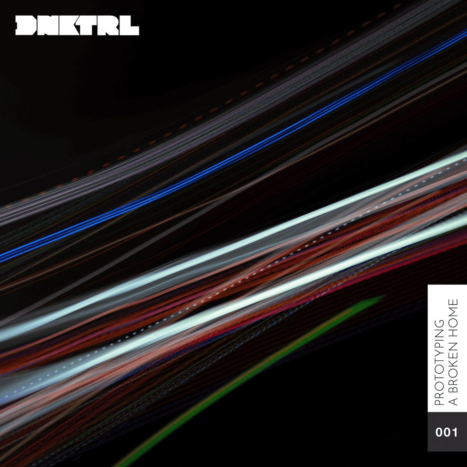 DNKTRL - Prototyping a broken home album cover