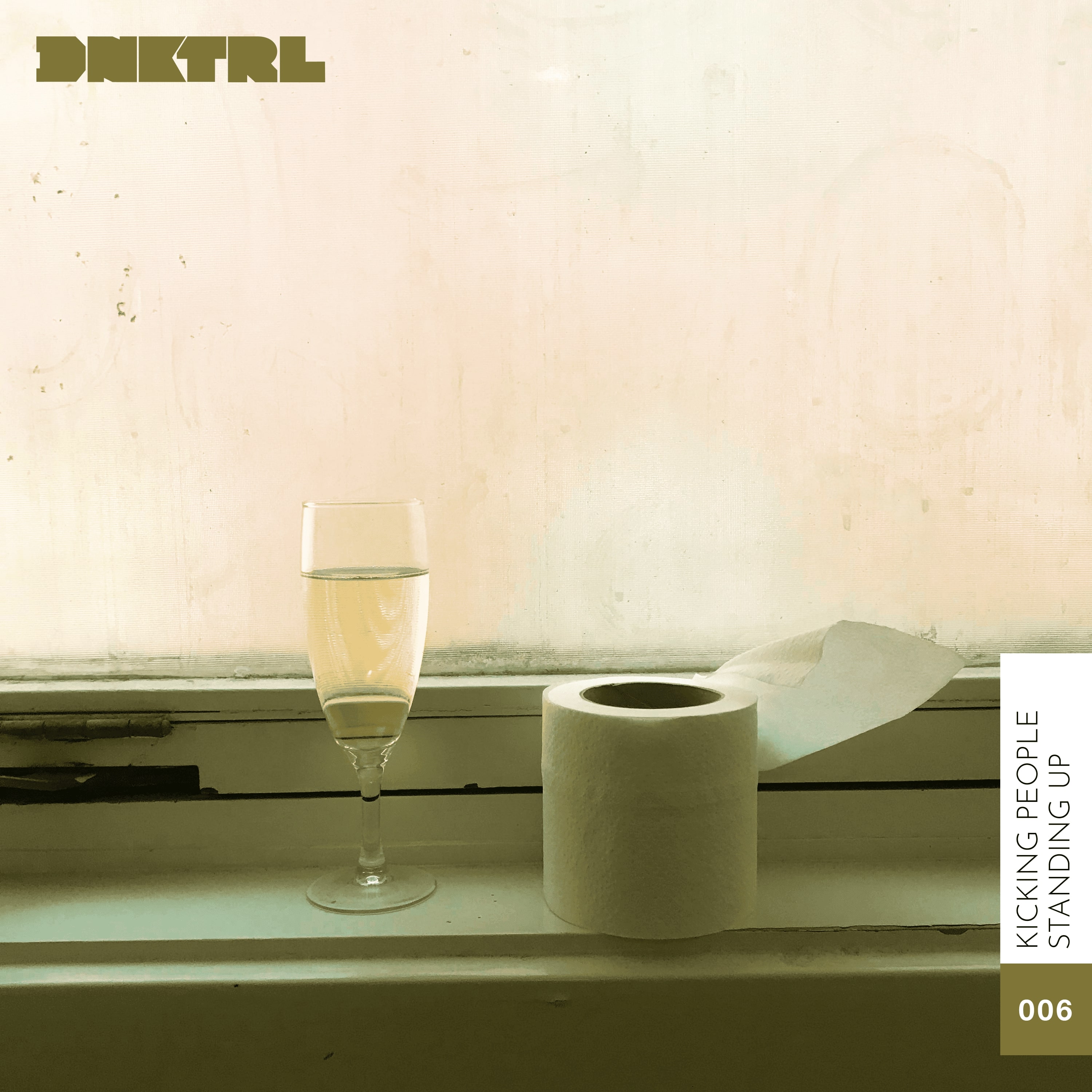 DNKTRL - Kicking People Standing Up album cover